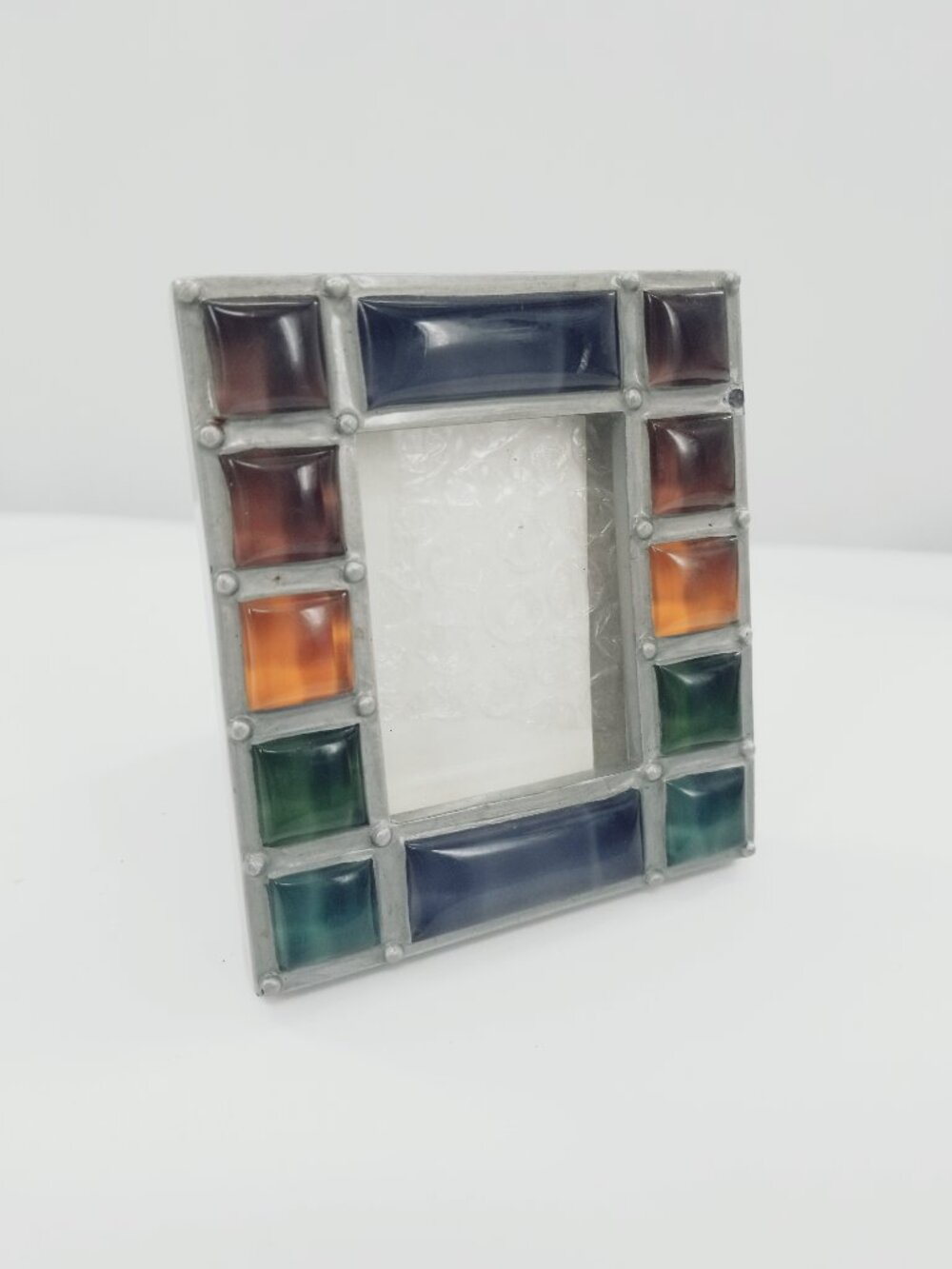 Small Jeweled Photo Picture Frame - Picture 3 of 6